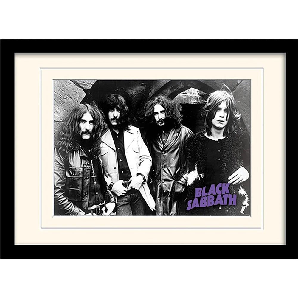 BLACK SABBATH ブラックサバス (OZZY OSBOURNE 追悼 ) - Photo / インテリア額 - PGS